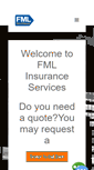 Mobile Screenshot of fml-insurance.co.uk